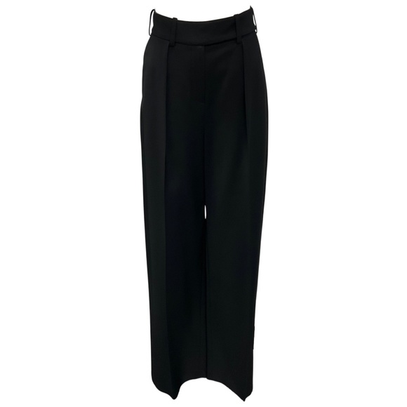 ALEXANDRE VAUTHIER BLACK CREPE DRESS PANTS - Picture 1 of 5